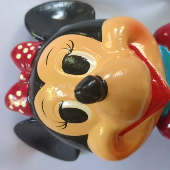 Vintage 1968 DISNEY* Minute Mouse coin back complete w/ original rubber stopper - Picture 12 of 17